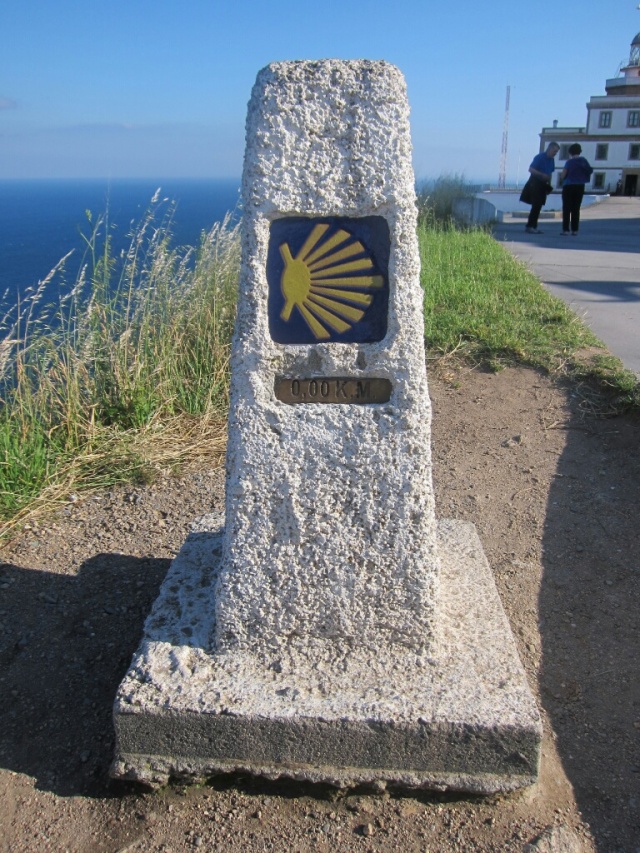 Zero marker near the lighthouse